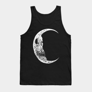 Skull Moon Night Tank Top